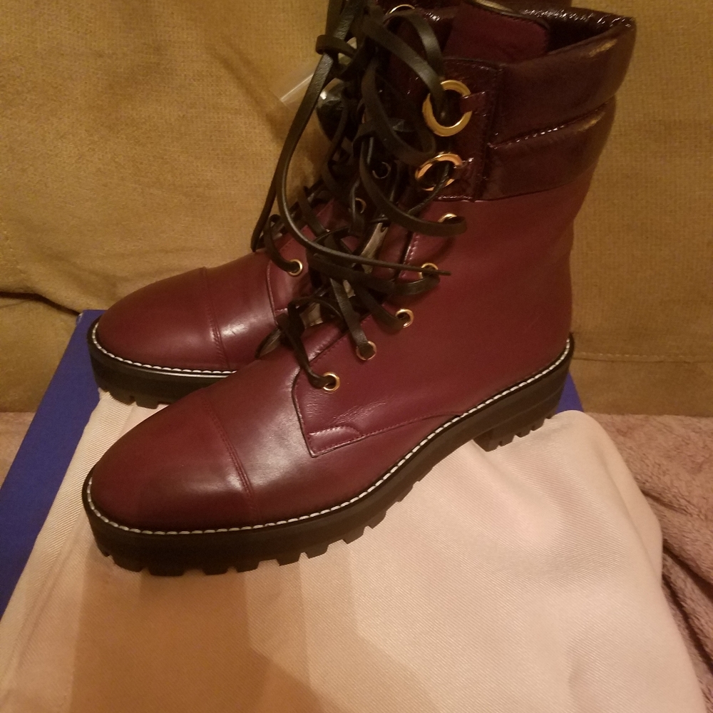 Stuart Weitzman Lexy Combat Boot - Picture 5 of 5